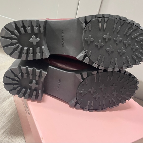 Juicy Couture One-Up A Burgundy Ankle Chelsea Booties, 10M - Picture 9 of 10